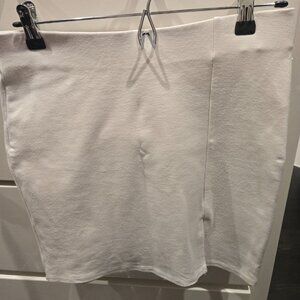 Forever 21 Pull On White Mini Skirt